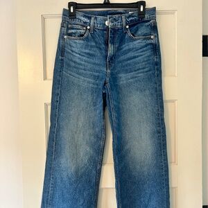 AYR high rise straight jeans